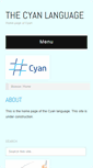 Mobile Screenshot of cyan-lang.org